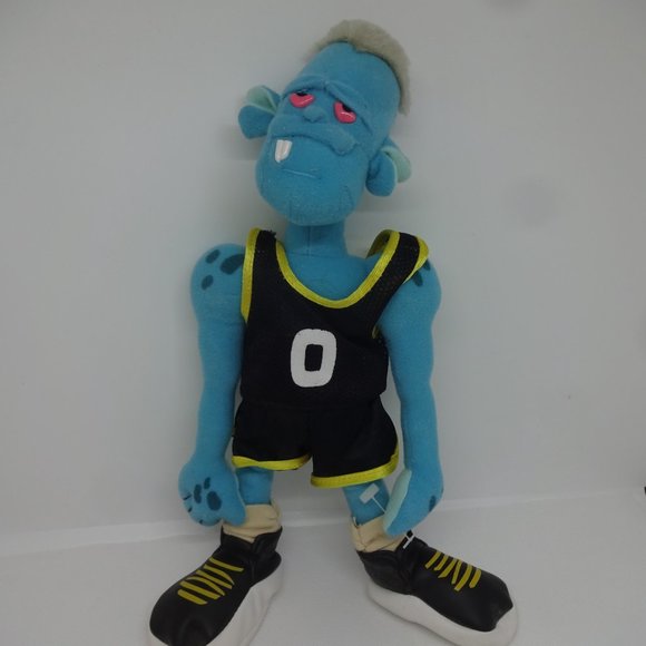 Space Jam Monsters "BLANKO" Basketball Player 1996 Plush Toy (EUC) - Picture 4 of 5